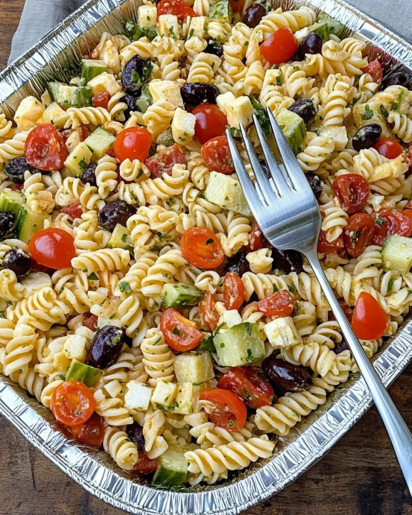 Pasta Salad For A Crowd