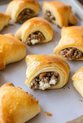 Sausage Cream Cheese Crescent Rolls