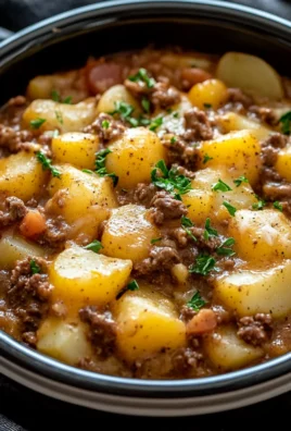 Slow Cooker Cowboy Potato Casserole