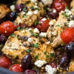 Slow Cooker Greek Chicken
