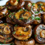 Steakhouse Garlic Butter Mushrooms