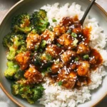 Sticky Chicken Rice Bowls