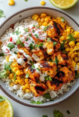 Street Corn Chicken Rice Bowl