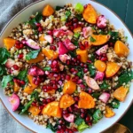 Winter Pomegranate and Grain Salad