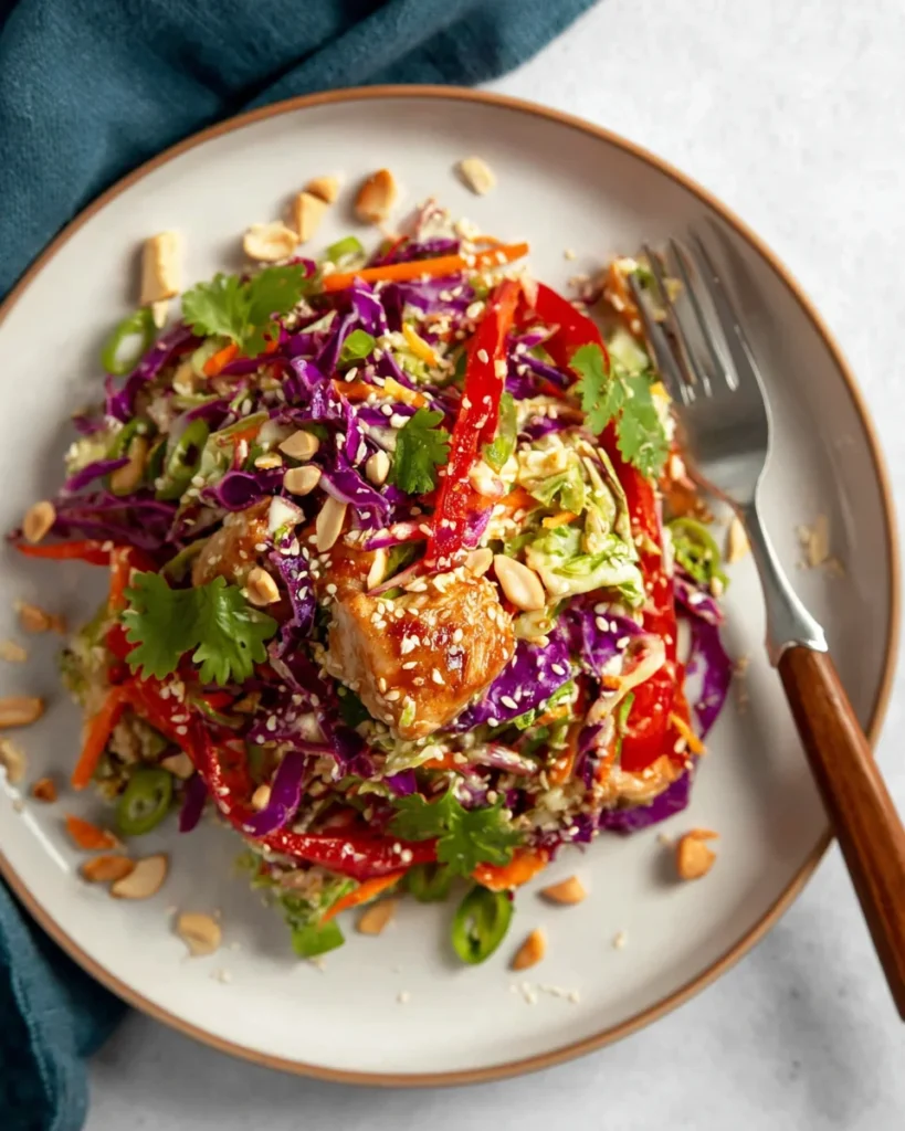 Asian Chicken Crunch Salad