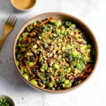 Asian Edamame Peanut Crunch Salad