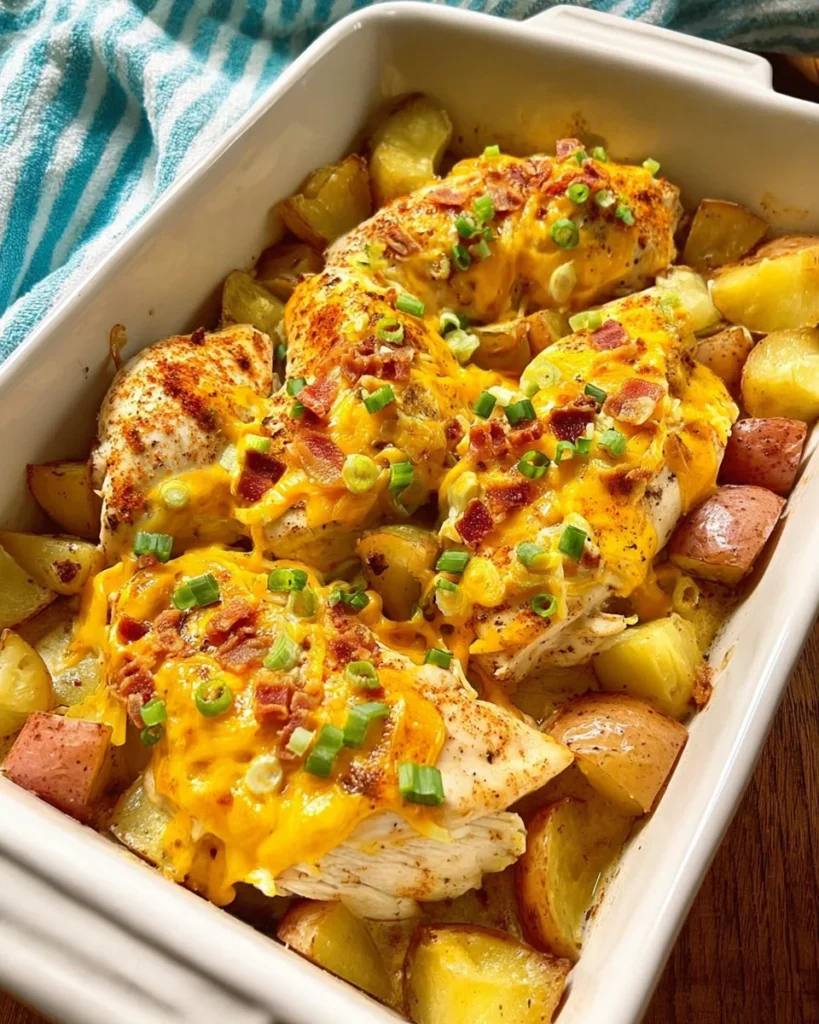 Baked Ranch Chicken and Potatoes
