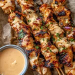 Bang Bang Chicken Skewers