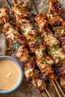 Bang Bang Chicken Skewers