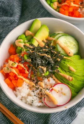 California Roll Sushi Bowls