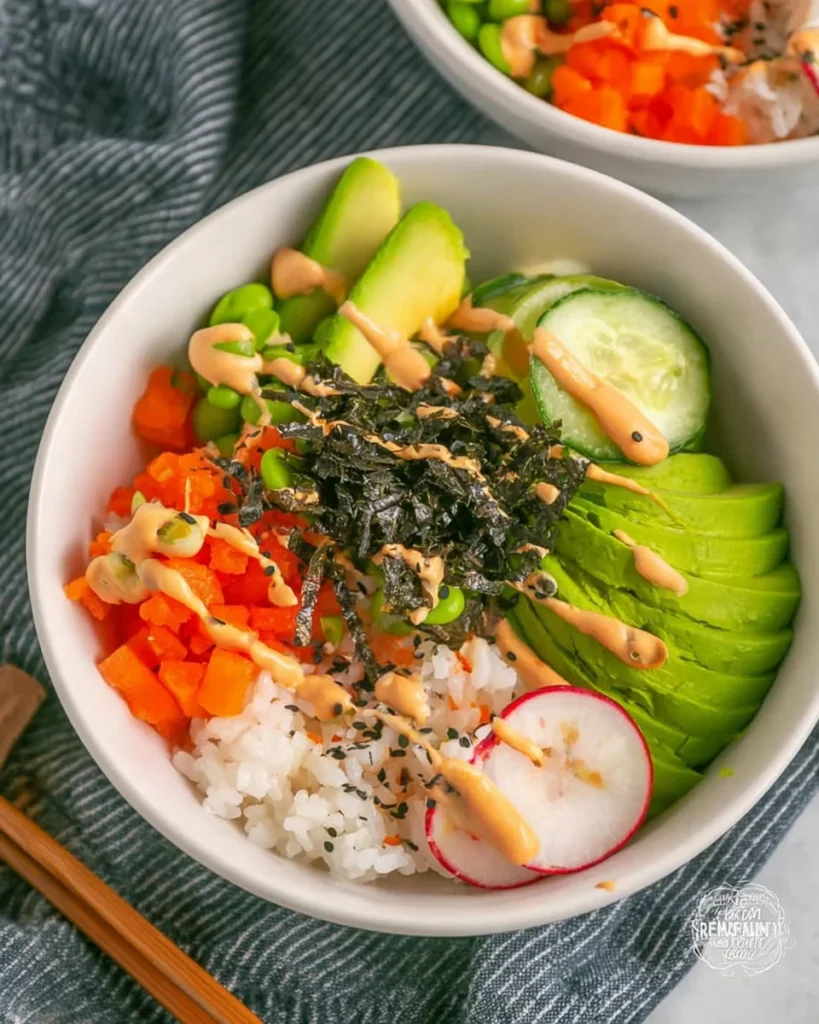 California Roll Sushi Bowls
