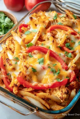 Chicken Fajita Casserole