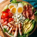 Cobb Salad Recipe with Chicken and Bacon