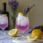 Coconut Lavender Lemonade Mocktail Recipe