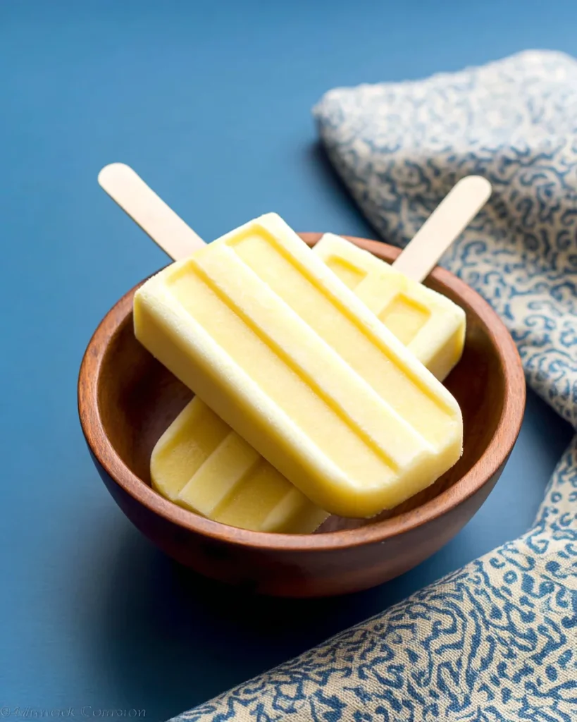 Coconut Mango Popsicles