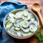 Creamy Cucumber Salad