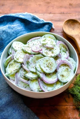 Creamy Cucumber Salad