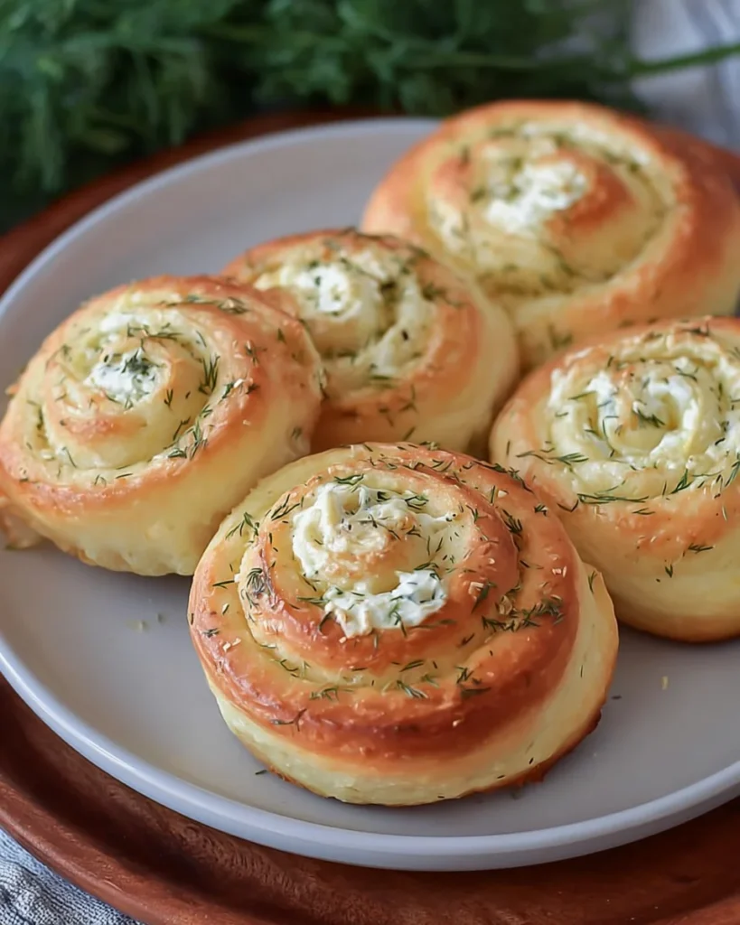 Creamy Pickle Rolls