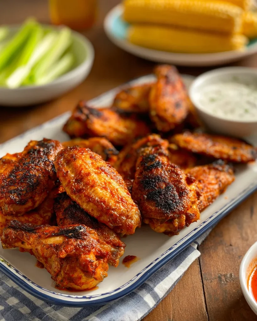 Crispy Grilled Chicken Wings