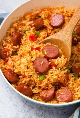 Easy One Pot Sausage And Rice