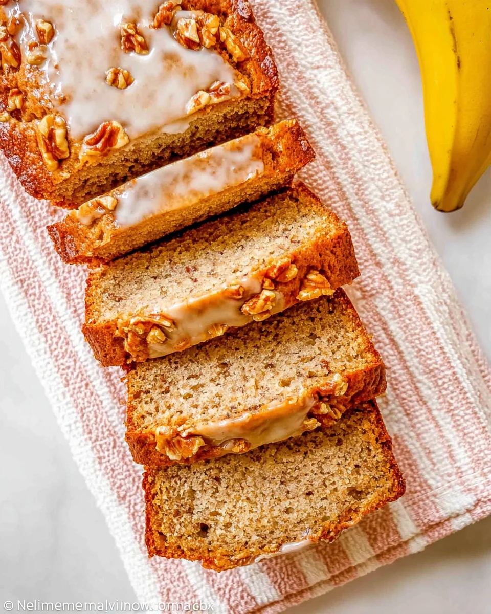 Eggless Banana Bread
