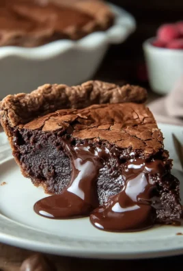 Gooey Brownie Pie Recipe