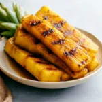 Grilled Caramelized Brown Sugar Pineapple