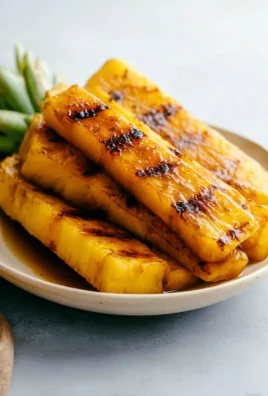 Grilled Caramelized Brown Sugar Pineapple