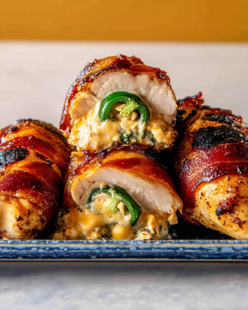 Grilled Jalapeño Popper Chicken