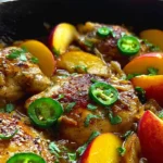 Jalapeno Peach Chicken