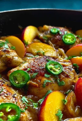 Jalapeno Peach Chicken