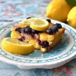 Lemon Blueberry Sheet Cake