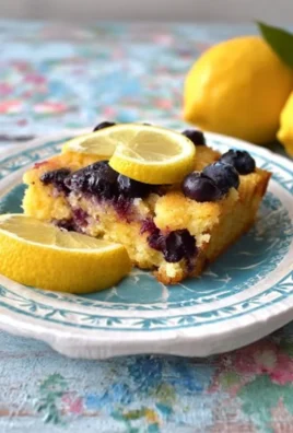 Lemon Blueberry Sheet Cake