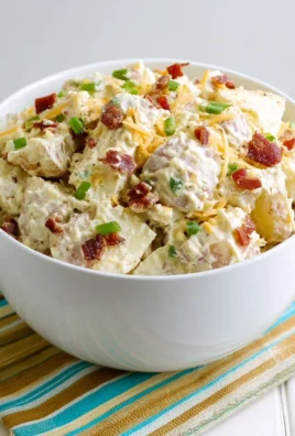 Loaded Potato Salad Easy Summer Salad Recipe