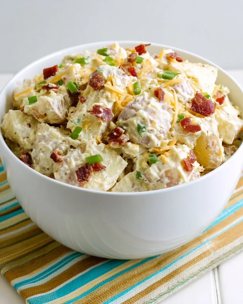 Loaded Potato Salad Easy Summer Salad Recipe