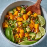 Mango Salad Recipe with Lime Dressing