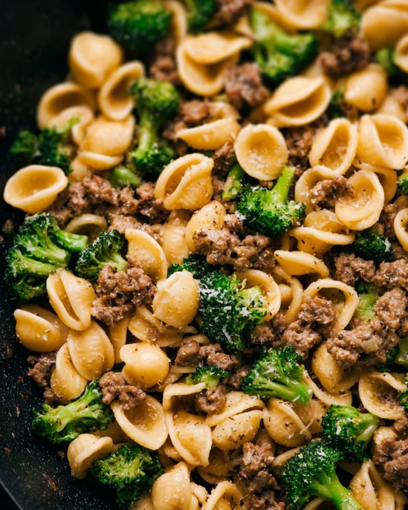 Orecchiette with Sausage and Broccoli