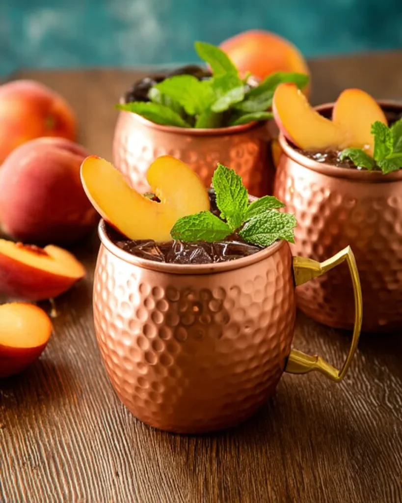 Peach Moscow Mule Recipe