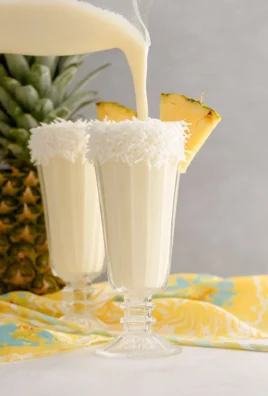 Pina Colada Milkshakes Recipe