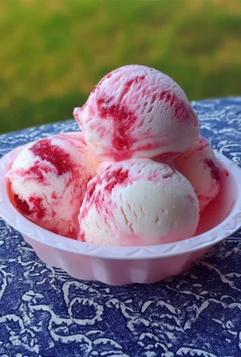 Raspberry Swirl Ice Cream Recipe