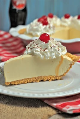 Root Beer Float Pie
