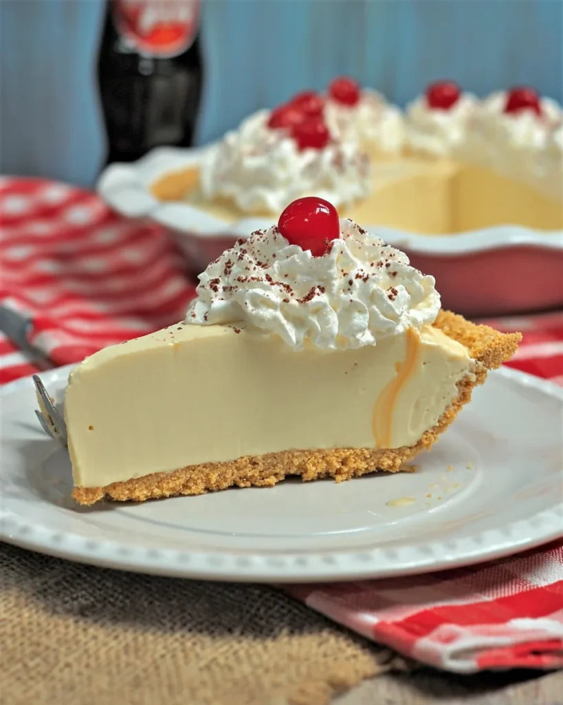 Root Beer Float Pie