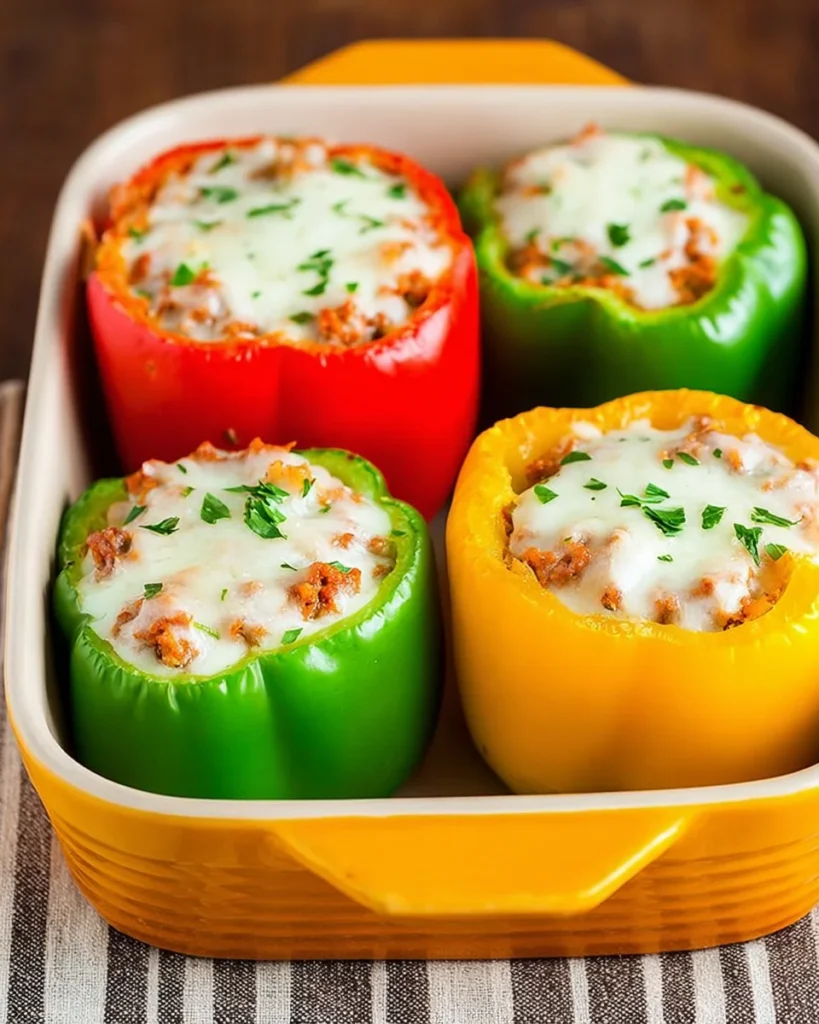 STUFFED BELL PEPPERS