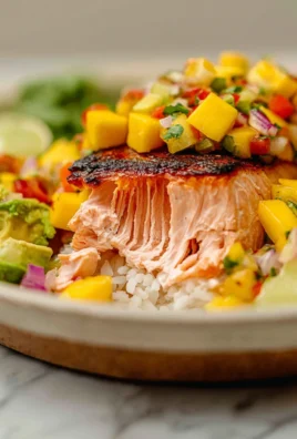 Salmon Recipe with Fresh Mango Salsa