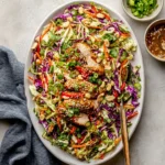 Sesame Chicken Cabbage Crunch Salad