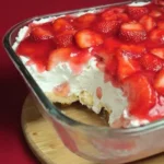 Strawberry angel food cake lush