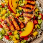 Summer Peach Watermelon Salad