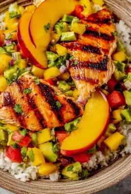 Summer Peach Watermelon Salad