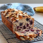 Toasted Coconut Blueberry Banana Bread