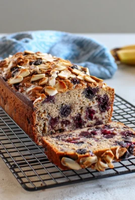 Toasted Coconut Blueberry Banana Bread